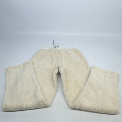 UGG Keane Fleece Lounge Pant Cream/Chestnut Size S New