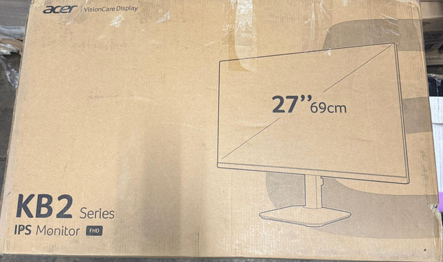 Acer KB272 Gobi 27" IPS Full HD Monitor 120Hz Open Box