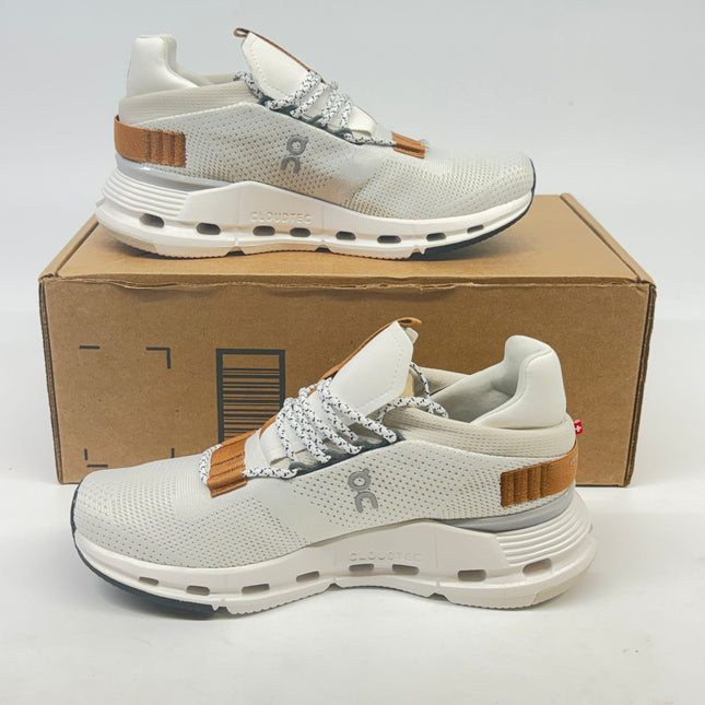 ON Cloudnova 2 Sneakers White Pearl Size 6.5 Women’s New without Box