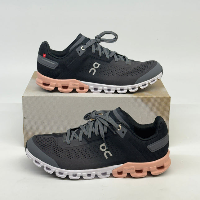 ON Cloudflow Running Shoes Gray Size 9 Wide Women’s New