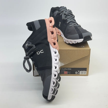 ON Cloudflow Running Shoes Gray Size 9 Wide Women’s New