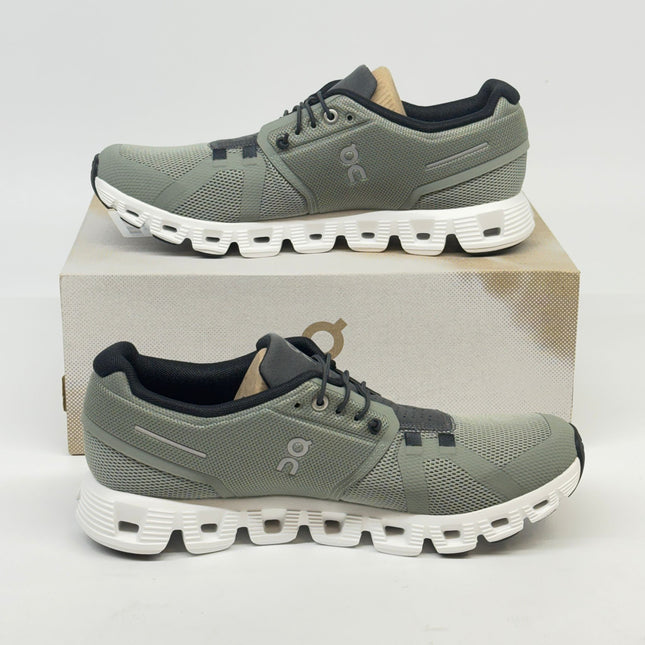 ON Cloud 5 Sneakers Kelp/Shadow Grey Size 9 Women’s New