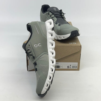 ON Cloud 5 Sneakers Kelp/Shadow Grey Size 9 Women’s New