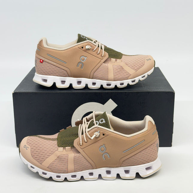 ON Cloud Sneakers Rosebrown/Camo Pink Size 5.5 Women’s New