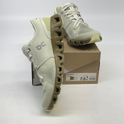 ON Cloud X 3 Sneakers Aloe/Hunter Size 7.5 Women’s New