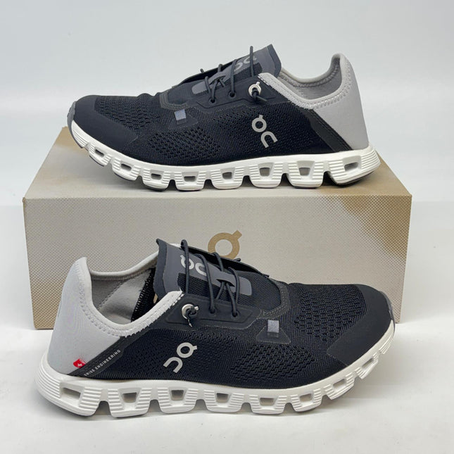 ON Cloud 5 Coast Sneakers Black/Shadow Size 7.5 Women’s New