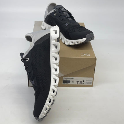 ON Cloud 5 Coast Sneakers Black/Shadow Size 7.5 Women’s New