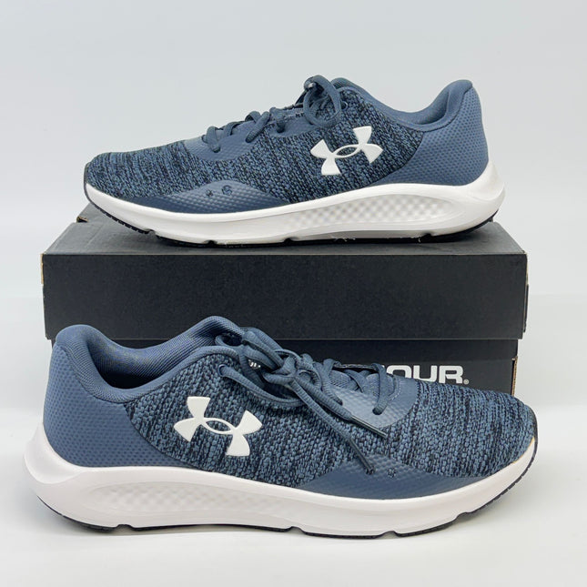 Under Armour Charged Pursuit 3 Twist Running Shoes Gray Size 10 Men’s New