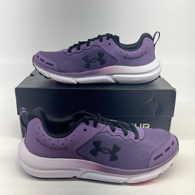 Under Armour Charged Assert 10 Running Shoes Black Size 7 Women’s New