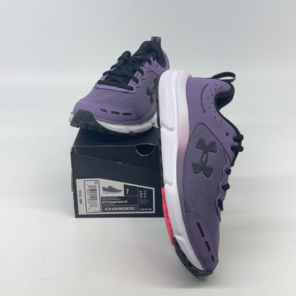 Under Armour Charged Assert 10 Running Shoes Black Size 7 Women’s New