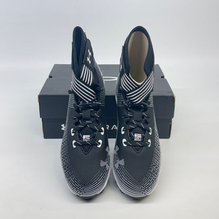 Under Armour Lockdown 6 Basketball Shoes Black Size 10 Men’s New