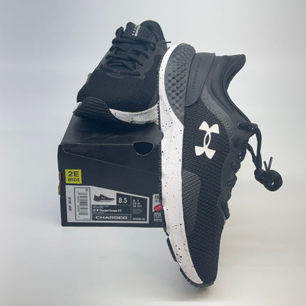 Under Armour Charged Escape 4 Running Shoes 2E Wide Black Size 8.5 Women’s New