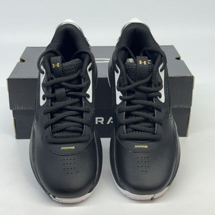 Under Armour UA Lockdown 6 Basketball Shoes Black Size 4Y New