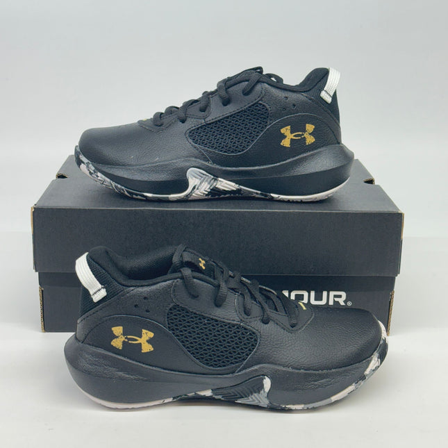 Under Armour Lockdown 6 Basketball Shoes Black Size 2.5 New