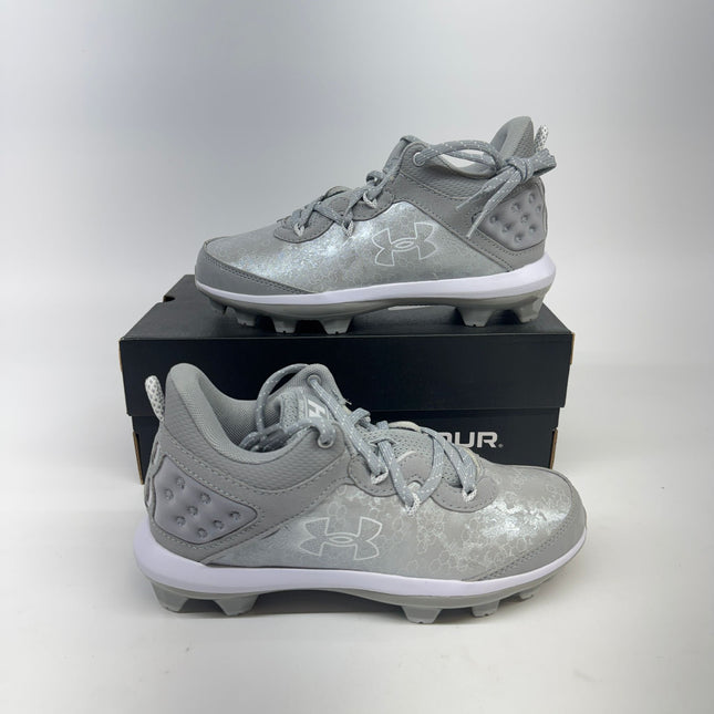 Under Armour Harper 8 Mid RM Baseball Cleats Black Size 4 New