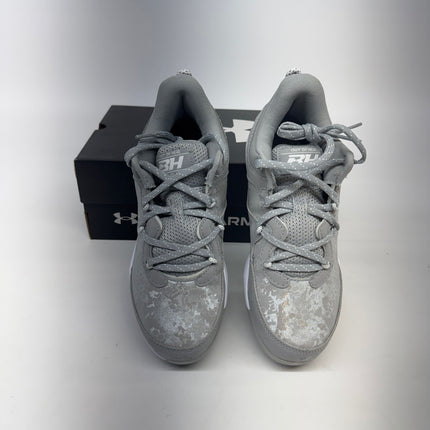 Under Armour Harper 8 Mid RM Baseball Cleats Black Size 4 New