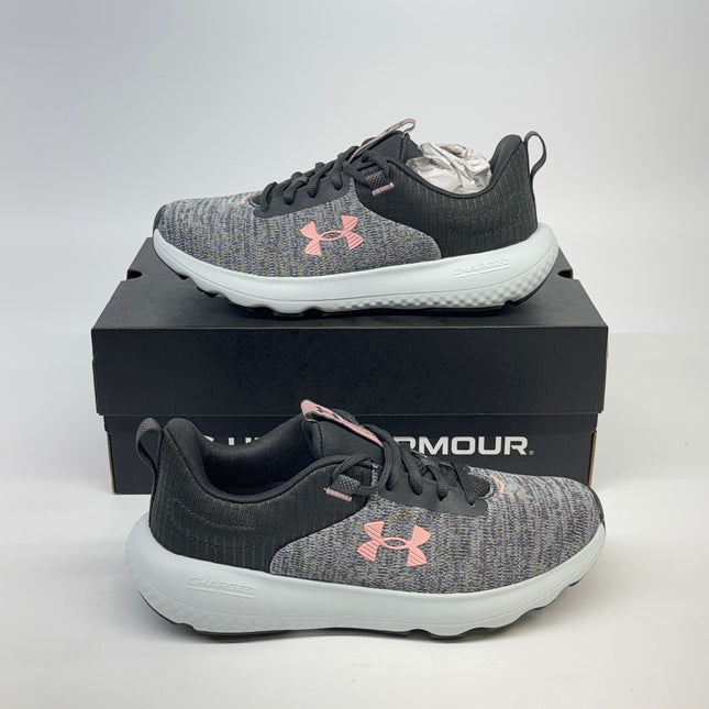 Under Armour Charged Revitalize Running Shoes Black Size 8 New