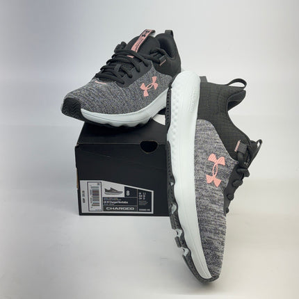 Under Armour Charged Revitalize Running Shoes Black Size 8 New