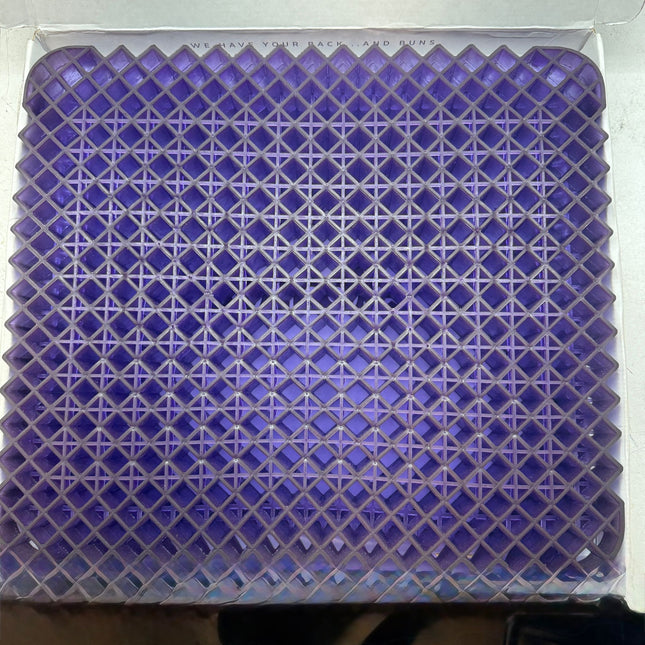 Purple Simply Seat Cushion Pressure‑Reducing Grid Open Box