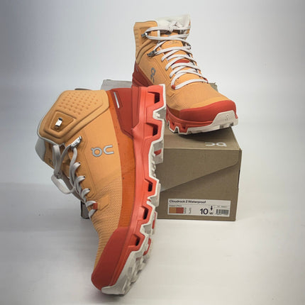 ON Cloudrock Waterproof 2 Copper/Flare Size 10 New