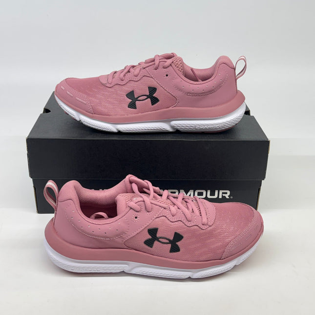 Under Armour Charged Assert 10 Shoes Black White Size 8 New