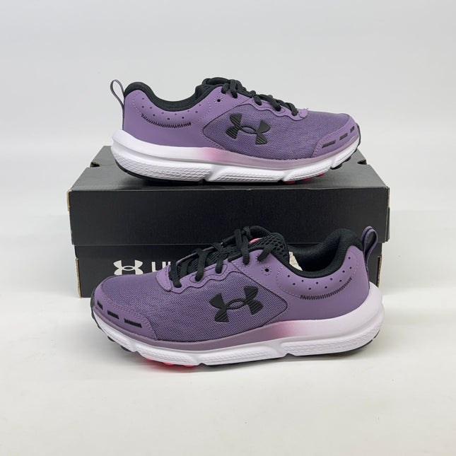 Under Armour Charged Assert 10 Shoes Gray D Wide Size 7.5 New