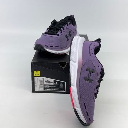 Under Armour Charged Assert 10 Shoes Gray D Wide Size 7.5 New