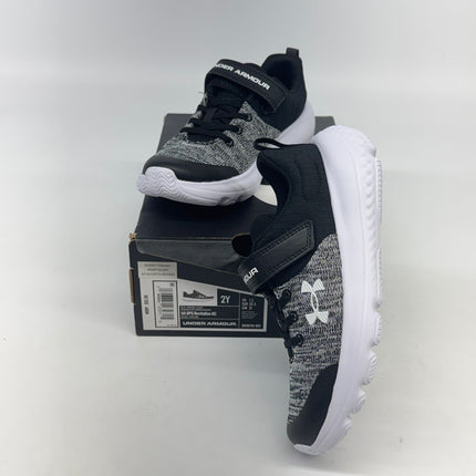 Under Armour UA Revitalize AC Sportstyle Shoes Black Size 2 New
