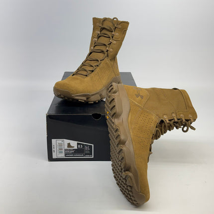 Under Armour Tactical Loadout Boots Coyote Size 8.5,8 New