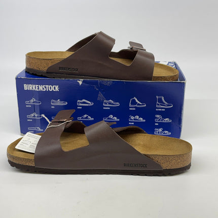 Birkenstock Arizona Birko-Flor Sandals Brown Size M 16 Unisex New