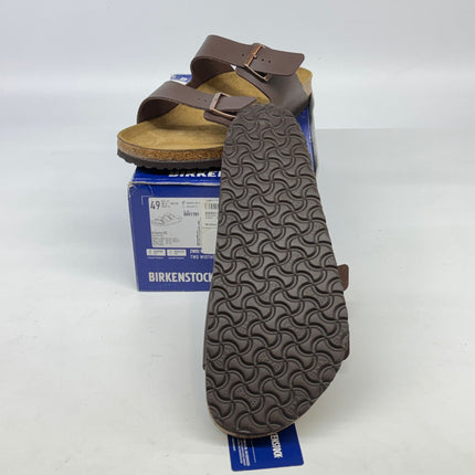 Birkenstock Arizona Birko-Flor Sandals Brown Size M 16 Unisex New