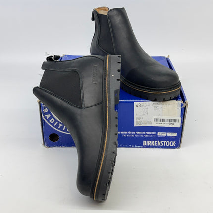 Birkenstock Stalon Leather Boots Black Size 10 Men’s New