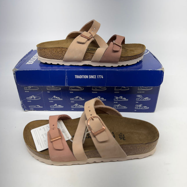 Birkenstock Salina Sandals Rose Old Rose Nubuck Size 5 Women’s New