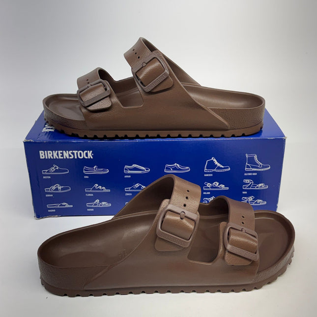 Birkenstock Arizona EVA Sandals Roast Brown Size 10 Men’s New