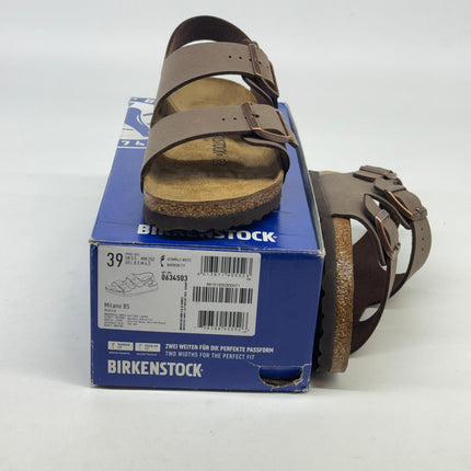 Birkenstock Sandals Brown Leather/Synthetic Lining Size 8 Women’s New