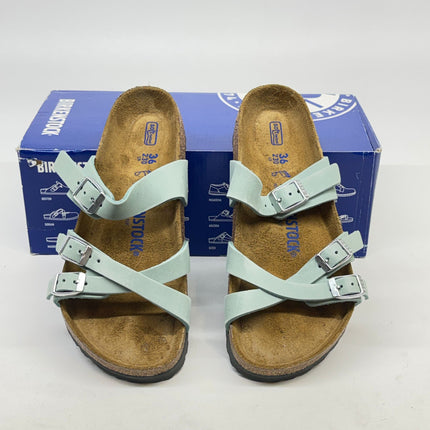 Birkenstock Arizona Leather Sandals Brown Size 5 Women’s New