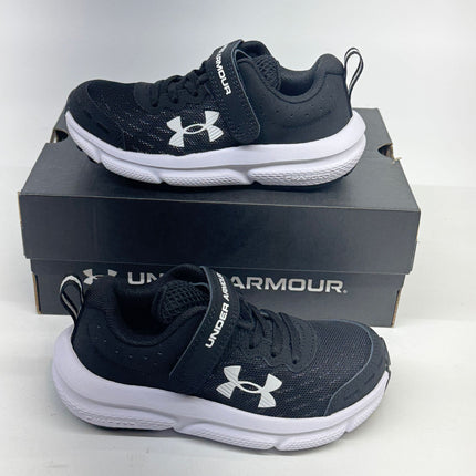 Under Armour Assert 10 AC Running Shoes Black Size 10.5K Kids New