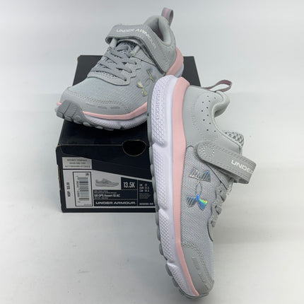 Under Armour Assert 10 AC Running Shoes Pink Size 13.5K Girls New