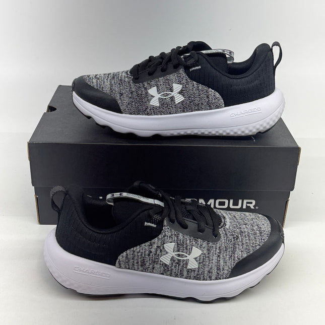 Under Armour Charged Revitalize Shoes Black Size 4Y Boys New