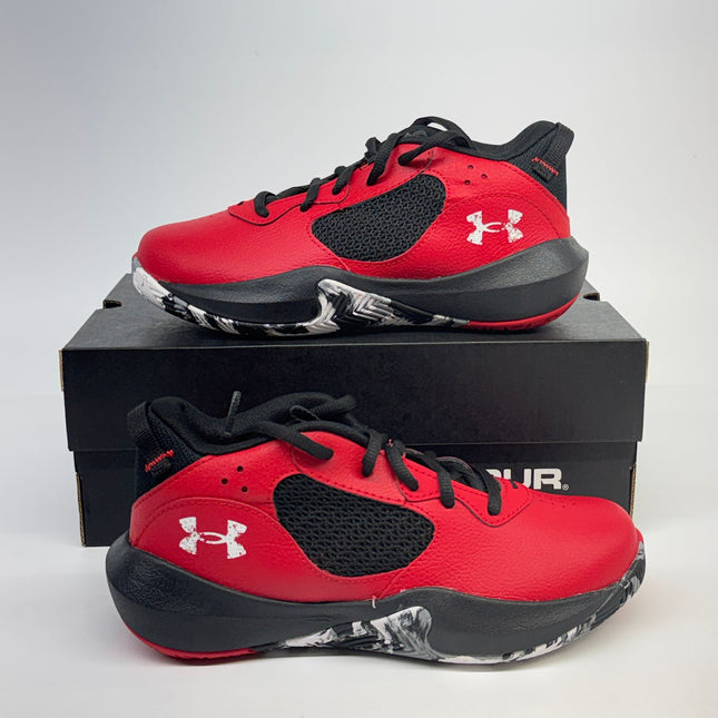 Under Armour Lockdown 6 Basketball Shoes Black Size 3 Unisex Kids New