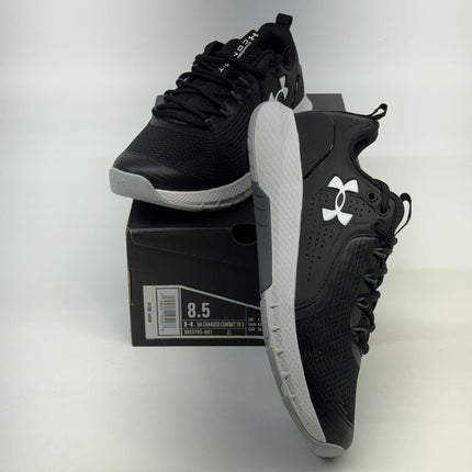 Under Armour Charged Commit 3 Training Shoes Black Size 8.5 Men’s New
