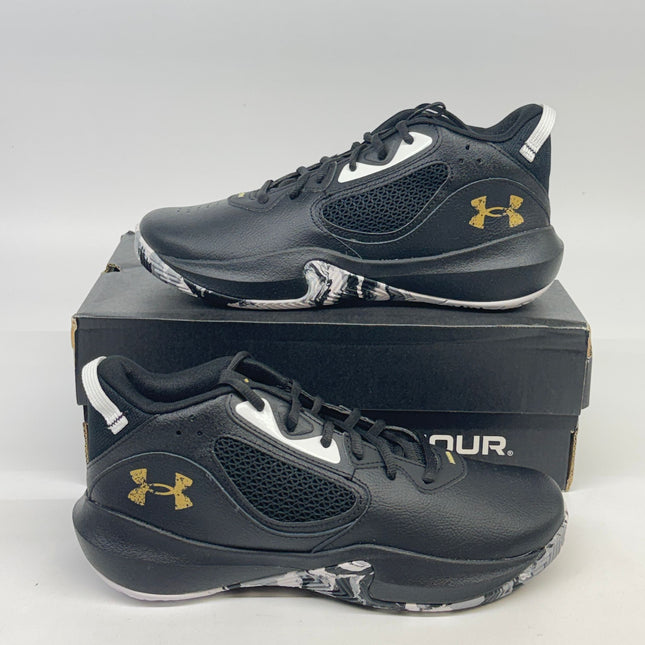Under Armour Lockdown 6 Basketball Shoes Black Size 8.5 UNISEX New