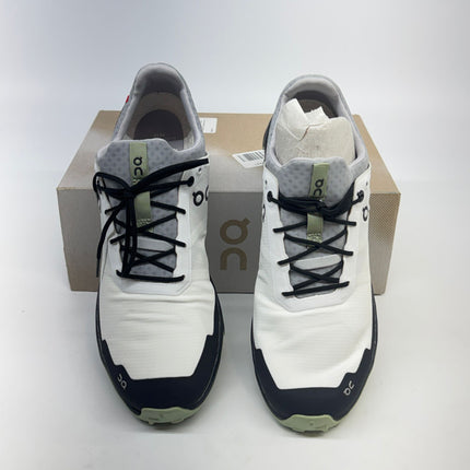 On Cloudventure Peak Trail Running Shoes White/Leaf Size 10.5 M New