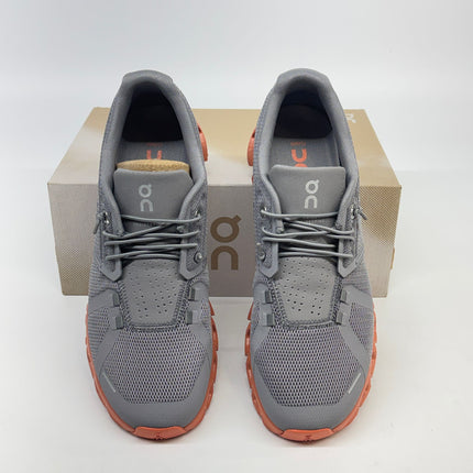 On Cloud 5 Men’s Sneakers Zinc/Canyon Size 7.5 New