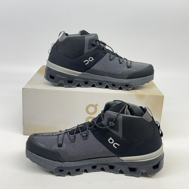 On Cloudtrax Men’s Hiking Sneakers Black Size 9.5 New
