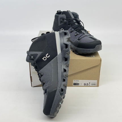 On Cloudtrax Men’s Hiking Sneakers Black Size 9.5 New