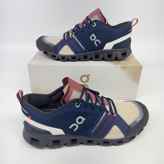 On Cloud X Shift Men’s Training Shoes Ink/Cherry Size 10.5 New