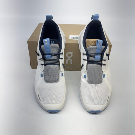 On Cloud Sky Big Kid Sneakers White/Alloy Size 6.5 US New