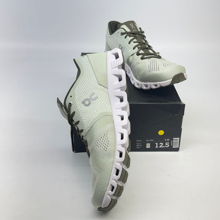 On Cloud X Men’s Training Shoes Aloe/White Size 12.5 New