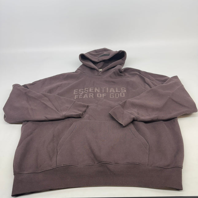 Fear of God Essentials Hoodie Light Heather Oatmeal Size M Used